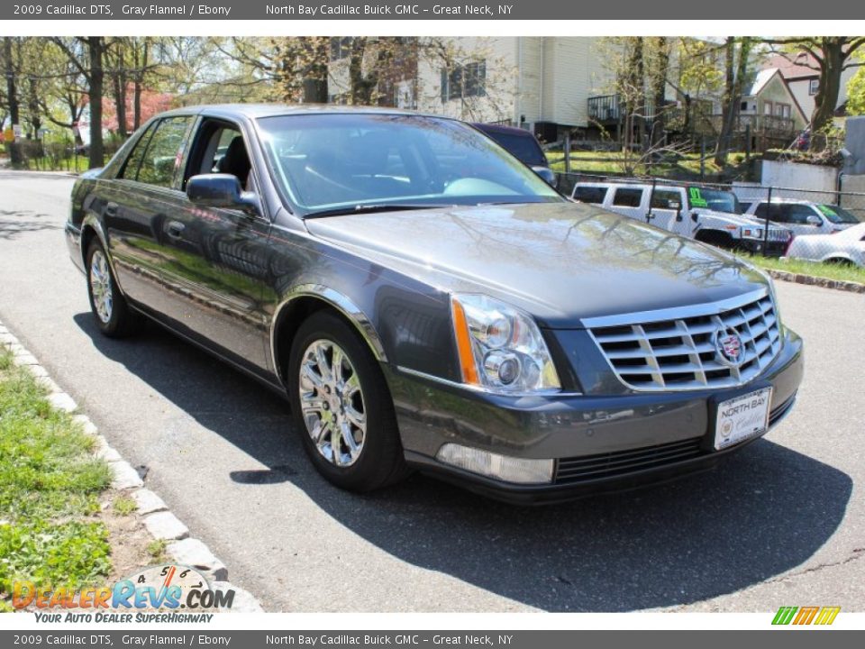 2009 Cadillac DTS Gray Flannel / Ebony Photo #7
