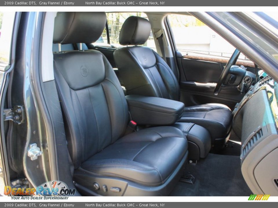 2009 Cadillac DTS Gray Flannel / Ebony Photo #10