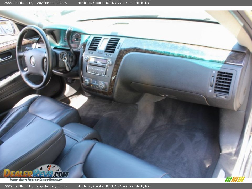 2009 Cadillac DTS Gray Flannel / Ebony Photo #11