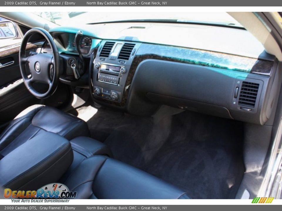 2009 Cadillac DTS Gray Flannel / Ebony Photo #12