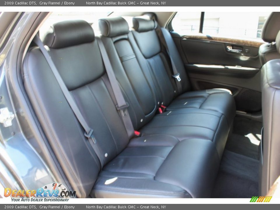 2009 Cadillac DTS Gray Flannel / Ebony Photo #14