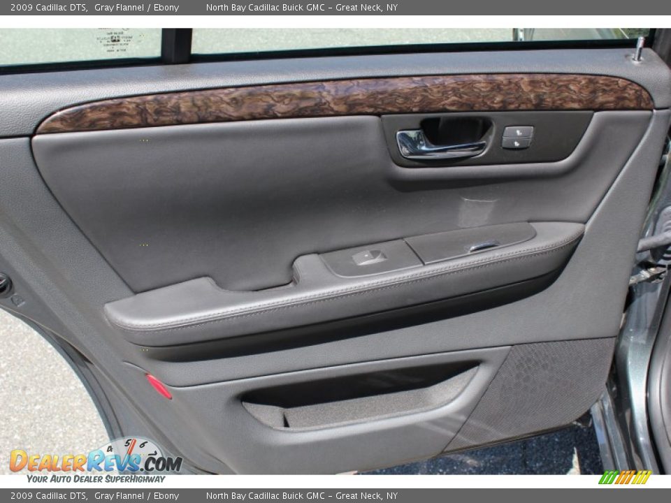 2009 Cadillac DTS Gray Flannel / Ebony Photo #16
