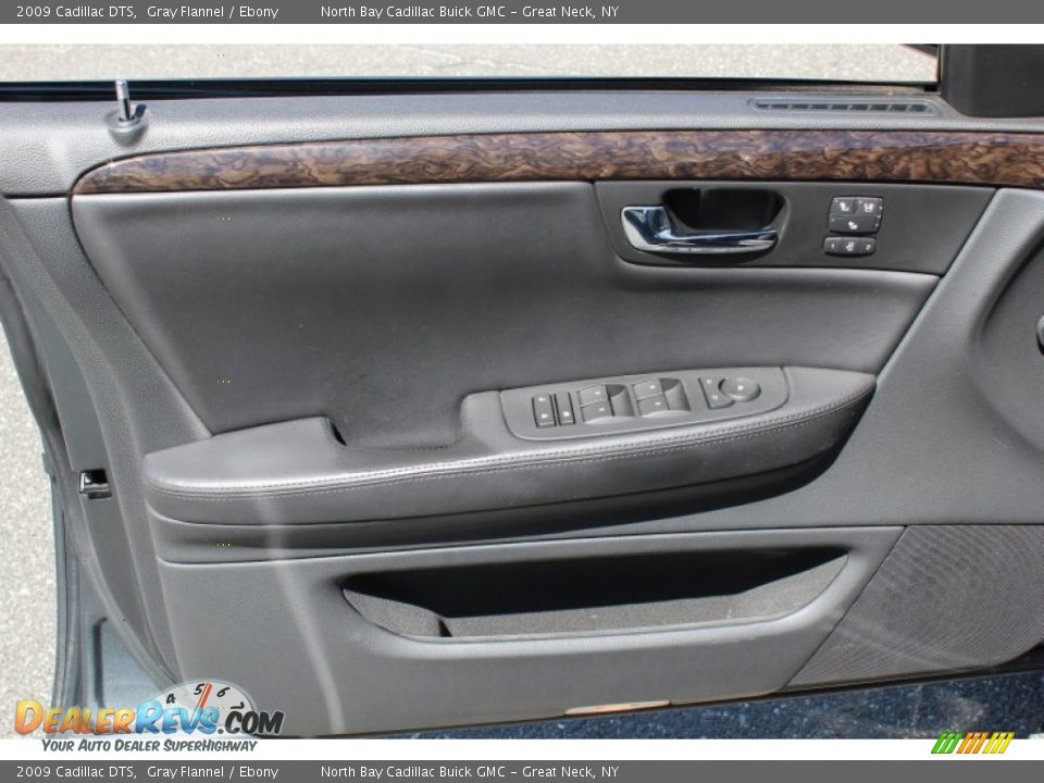 2009 Cadillac DTS Gray Flannel / Ebony Photo #19