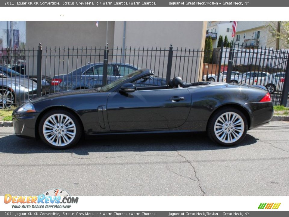 Stratus Grey Metallic 2011 Jaguar XK XK Convertible Photo #3