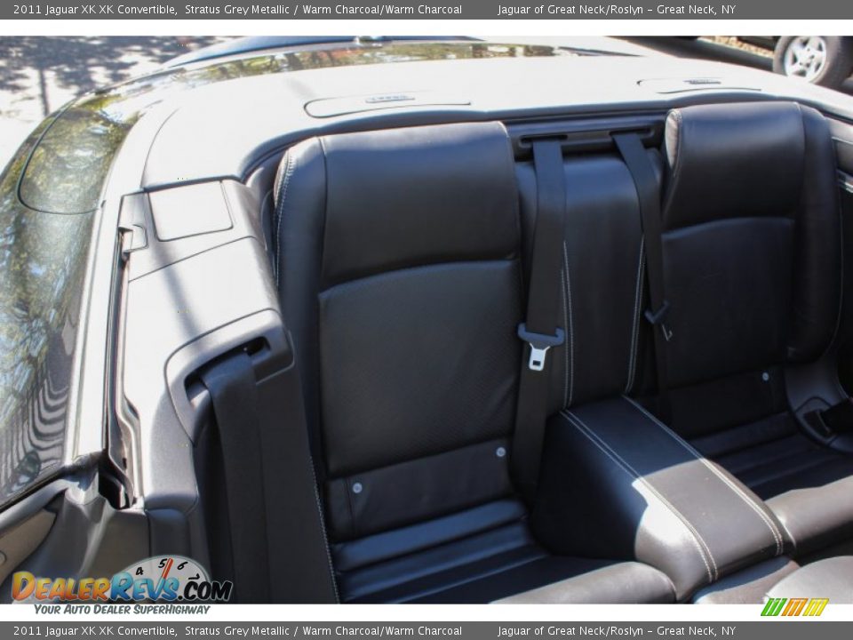 2011 Jaguar XK XK Convertible Stratus Grey Metallic / Warm Charcoal/Warm Charcoal Photo #12