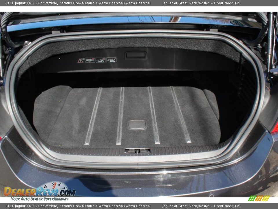 2011 Jaguar XK XK Convertible Stratus Grey Metallic / Warm Charcoal/Warm Charcoal Photo #13