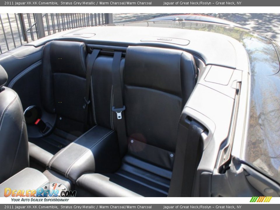 2011 Jaguar XK XK Convertible Stratus Grey Metallic / Warm Charcoal/Warm Charcoal Photo #16