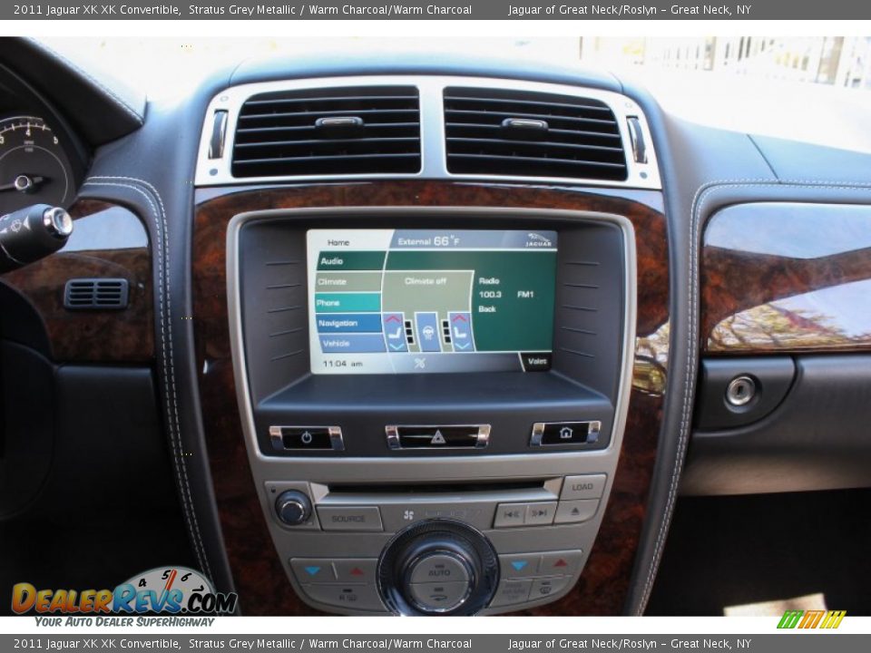 2011 Jaguar XK XK Convertible Stratus Grey Metallic / Warm Charcoal/Warm Charcoal Photo #17