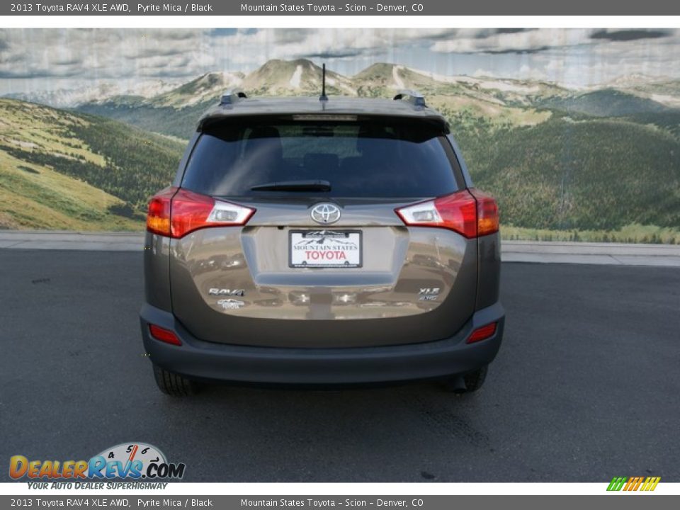 2013 Toyota RAV4 XLE AWD Pyrite Mica / Black Photo #4