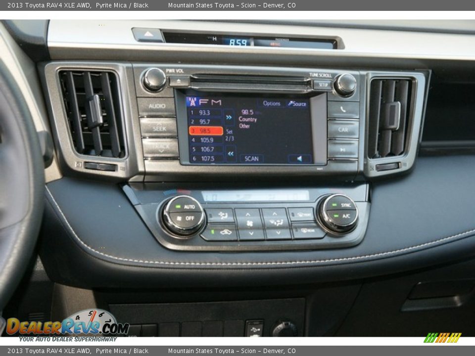 2013 Toyota RAV4 XLE AWD Pyrite Mica / Black Photo #6