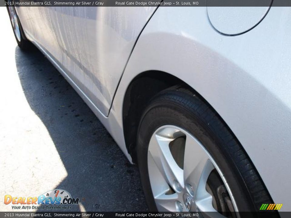 2013 Hyundai Elantra GLS Shimmering Air Silver / Gray Photo #6