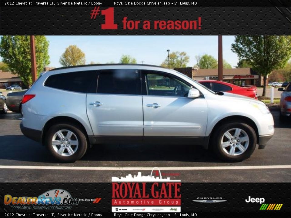2012 Chevrolet Traverse LT Silver Ice Metallic / Ebony Photo #1