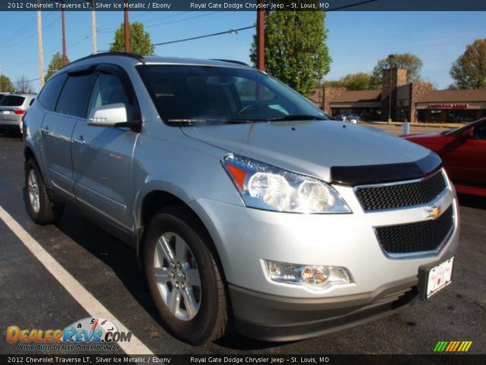 2012 Chevrolet Traverse LT Silver Ice Metallic / Ebony Photo #2