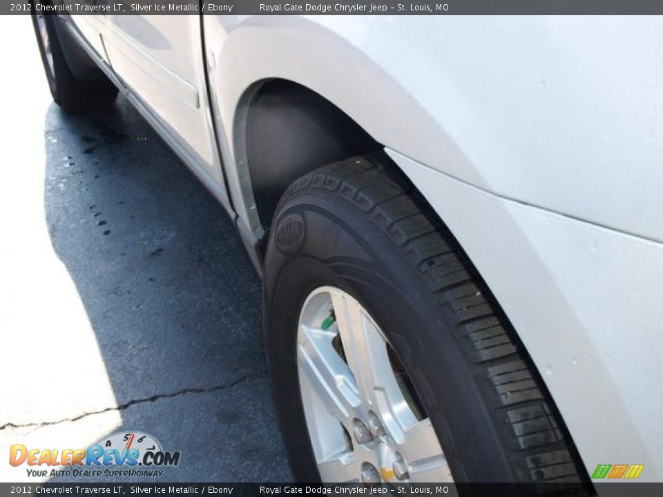 2012 Chevrolet Traverse LT Silver Ice Metallic / Ebony Photo #4