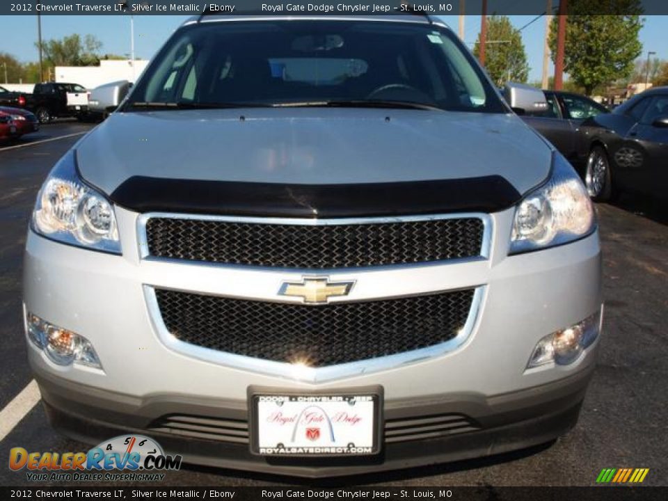 2012 Chevrolet Traverse LT Silver Ice Metallic / Ebony Photo #8