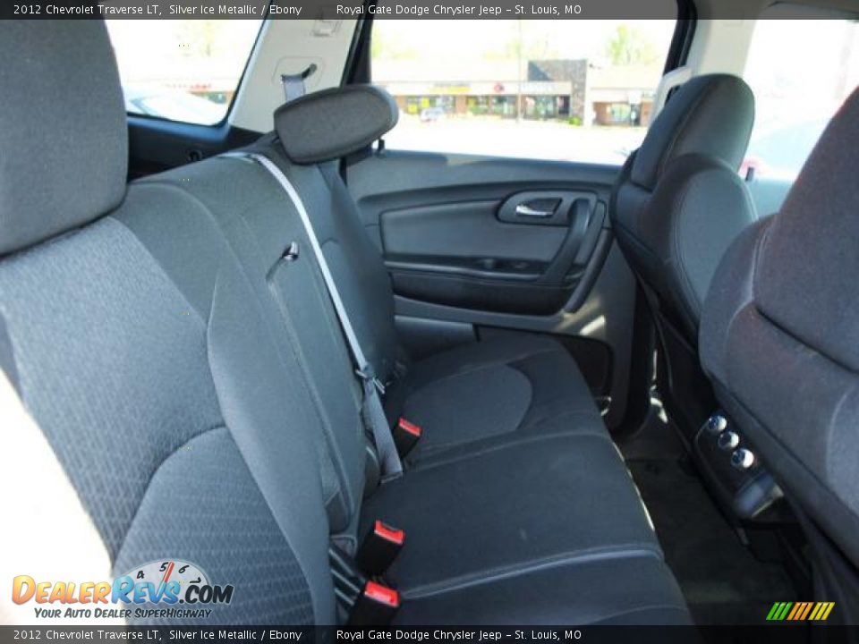 2012 Chevrolet Traverse LT Silver Ice Metallic / Ebony Photo #9
