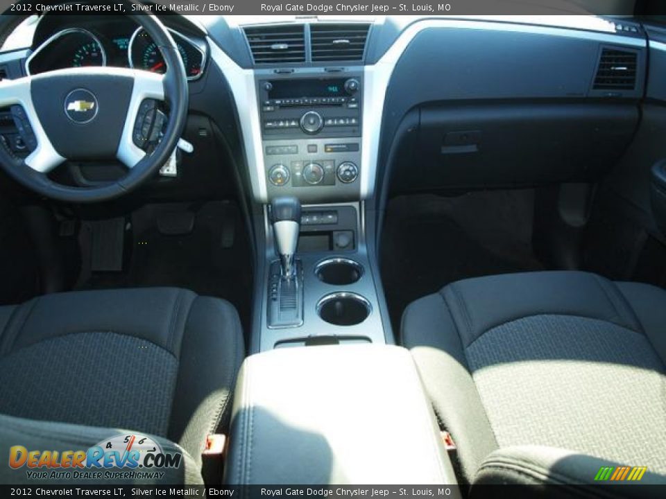 2012 Chevrolet Traverse LT Silver Ice Metallic / Ebony Photo #10