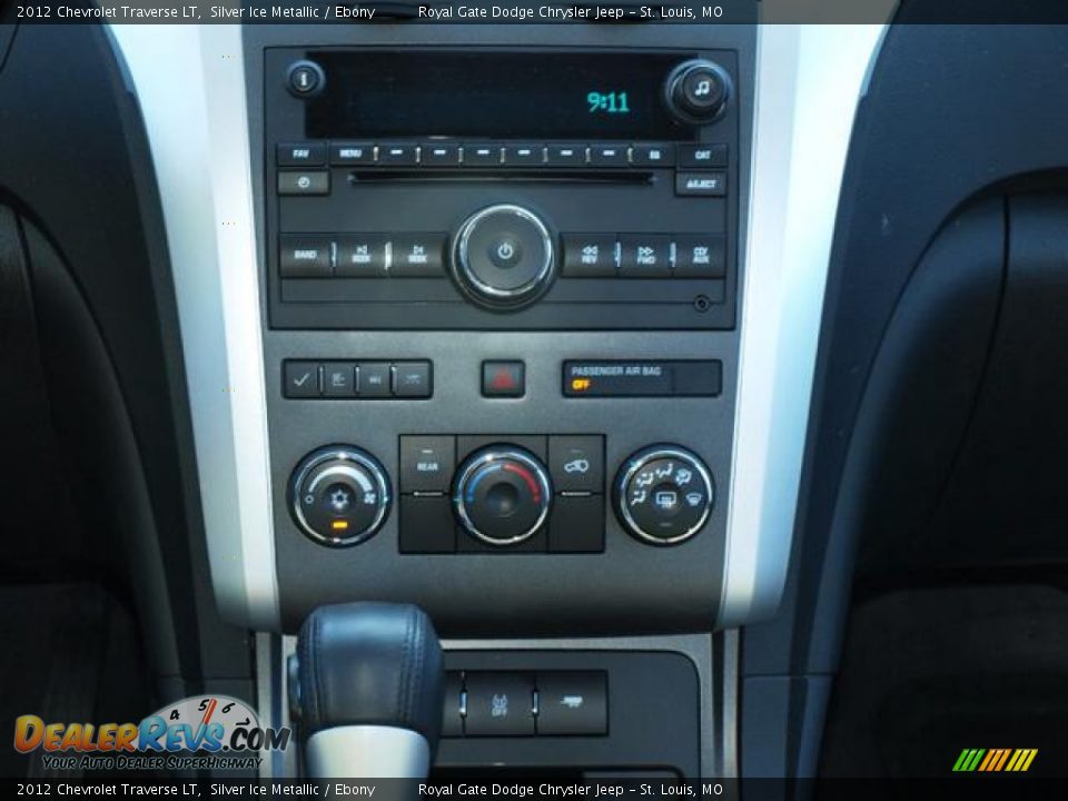 2012 Chevrolet Traverse LT Silver Ice Metallic / Ebony Photo #12