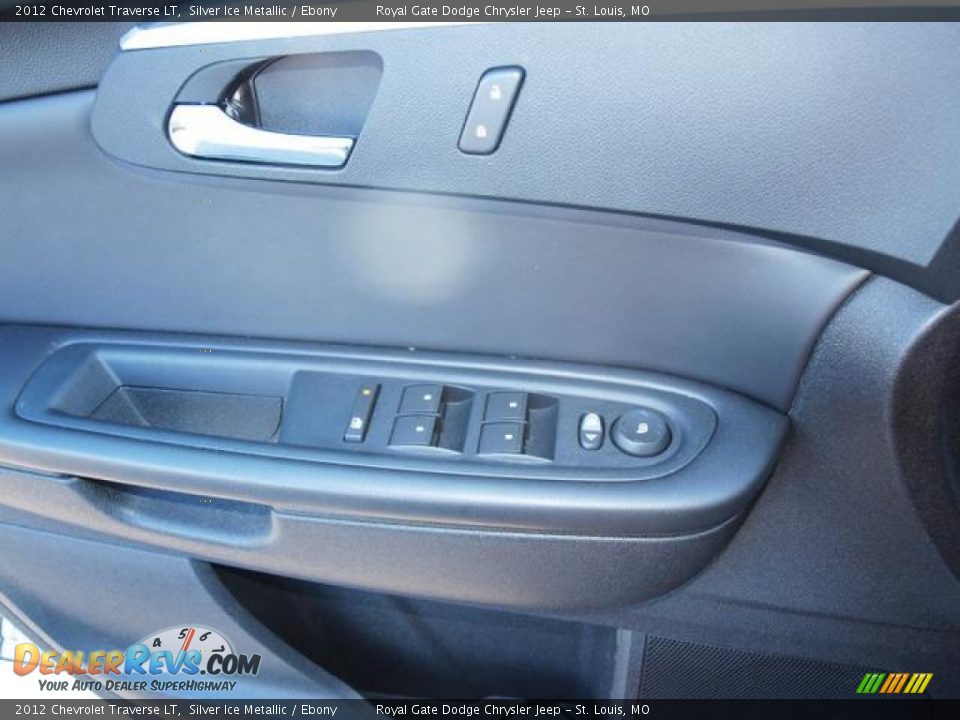 2012 Chevrolet Traverse LT Silver Ice Metallic / Ebony Photo #15