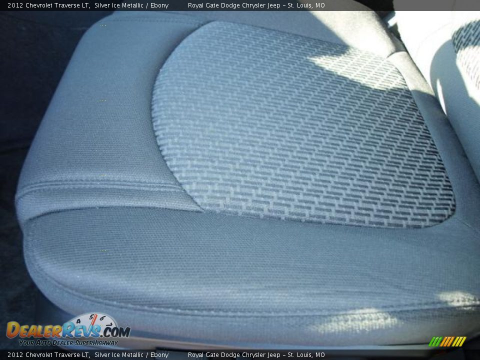2012 Chevrolet Traverse LT Silver Ice Metallic / Ebony Photo #16