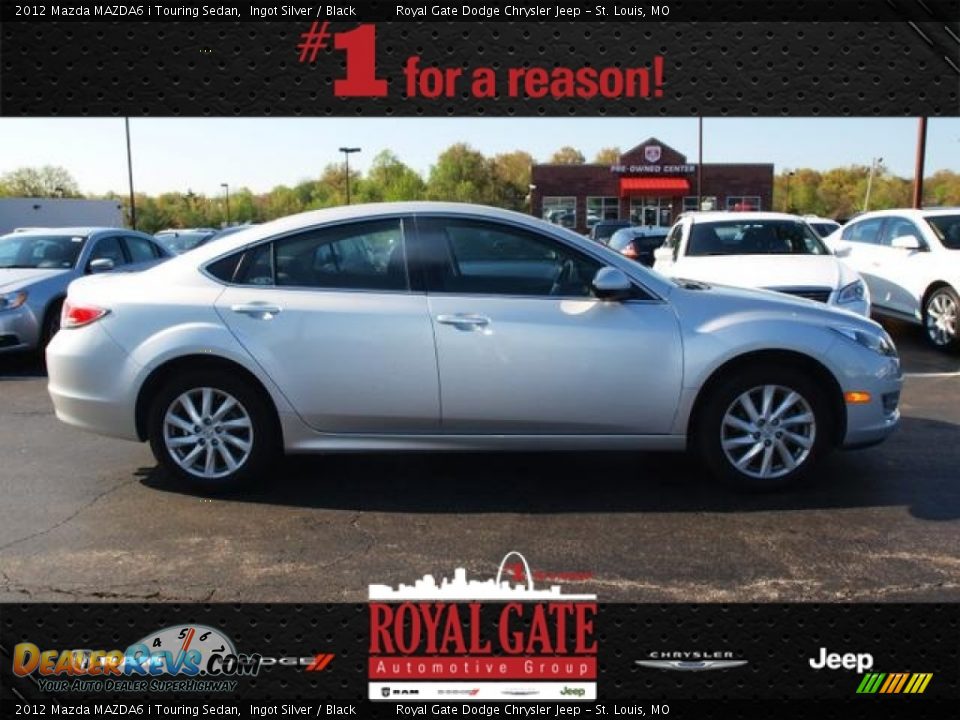 2012 Mazda MAZDA6 i Touring Sedan Ingot Silver / Black Photo #1