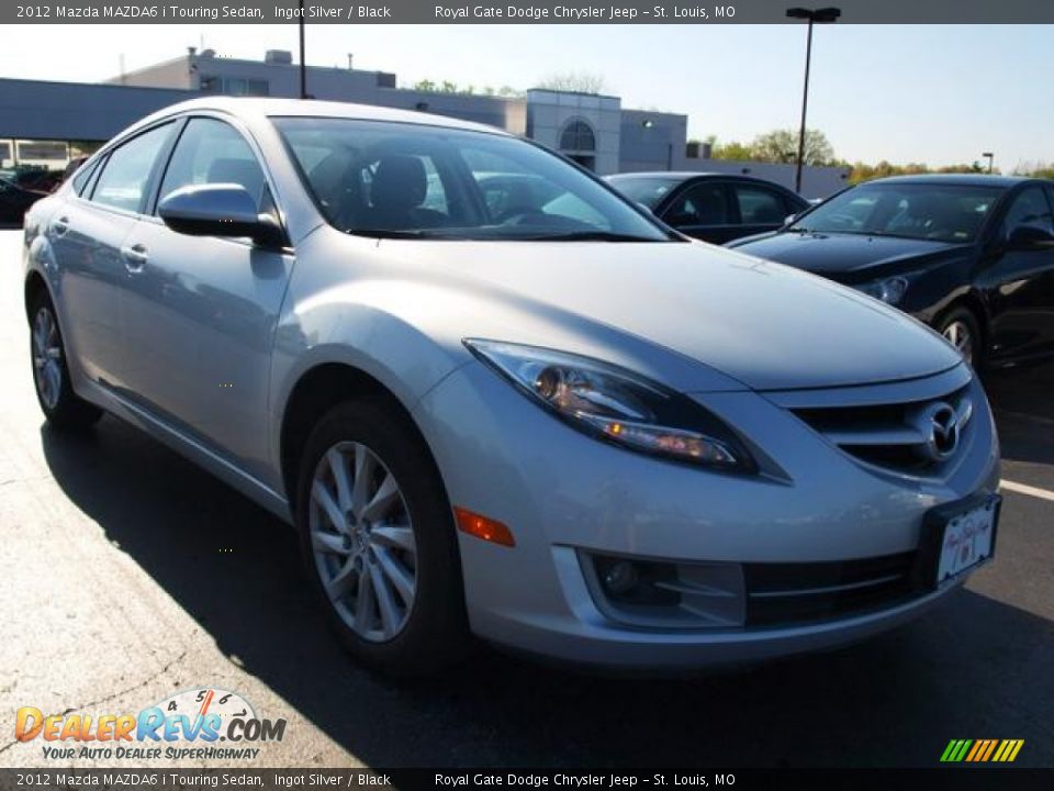 2012 Mazda MAZDA6 i Touring Sedan Ingot Silver / Black Photo #2