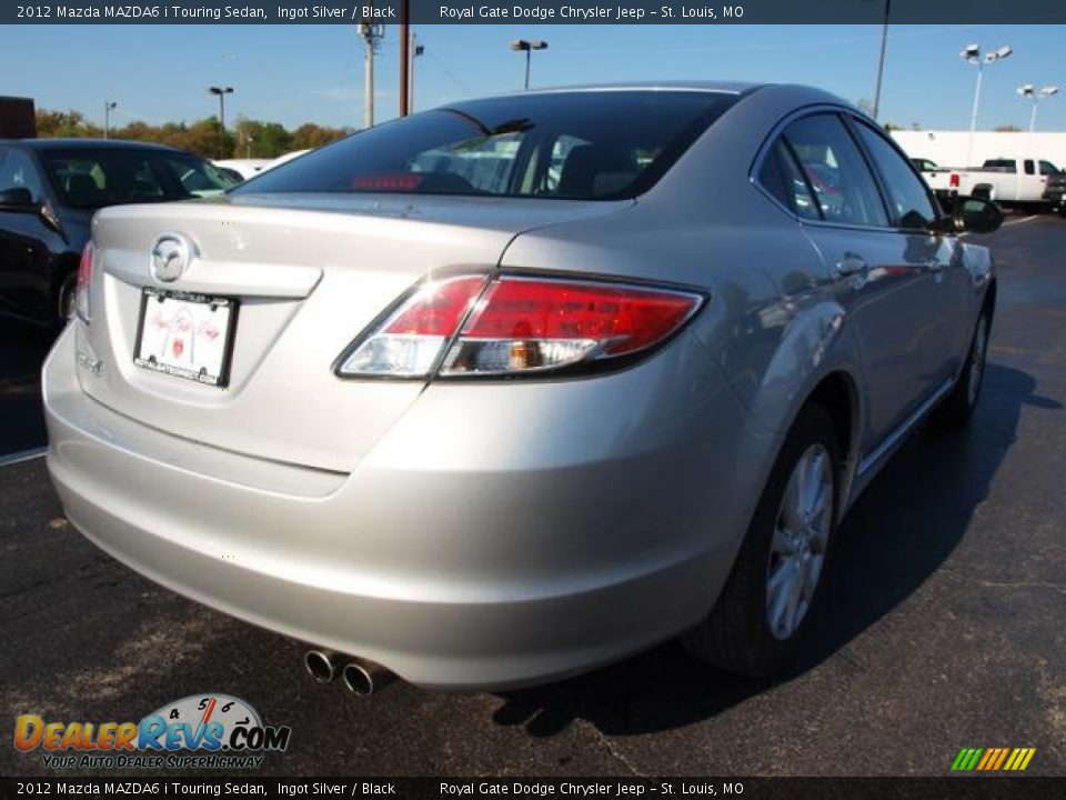 2012 Mazda MAZDA6 i Touring Sedan Ingot Silver / Black Photo #3