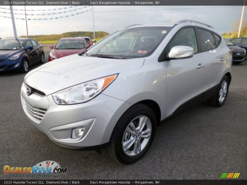 2013 Hyundai Tucson GLS Diamond Silver / Black Photo #3