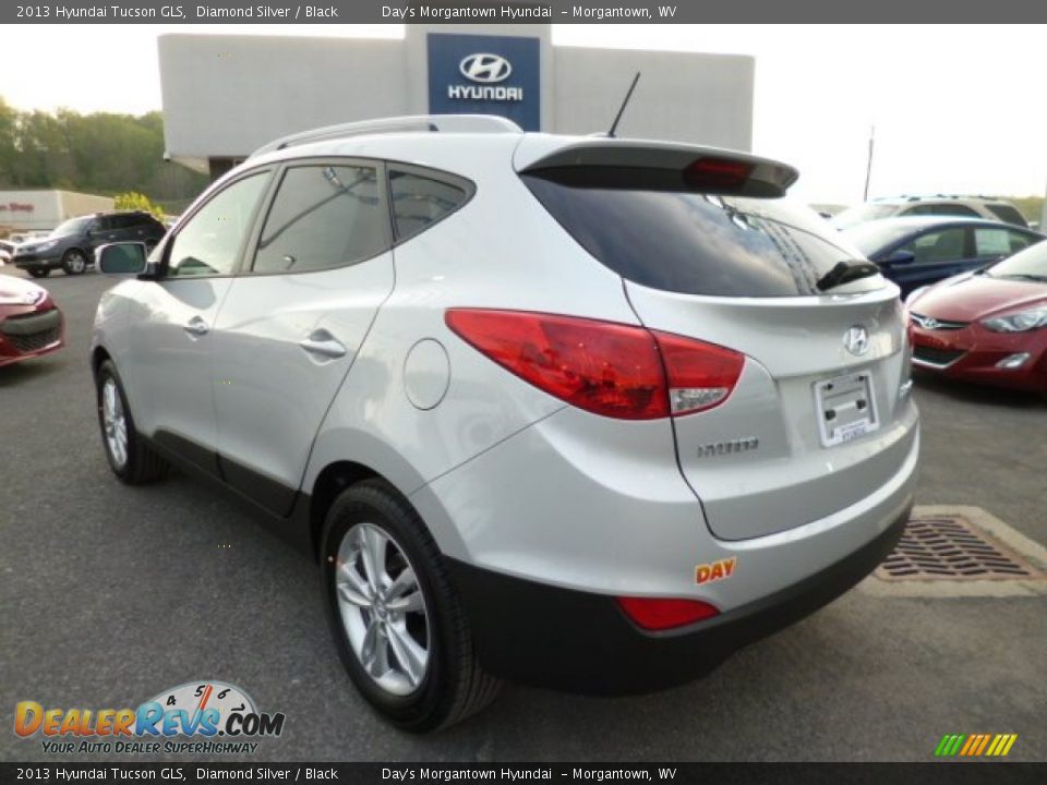 2013 Hyundai Tucson GLS Diamond Silver / Black Photo #5