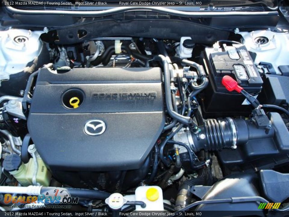 2012 Mazda MAZDA6 i Touring Sedan Ingot Silver / Black Photo #7