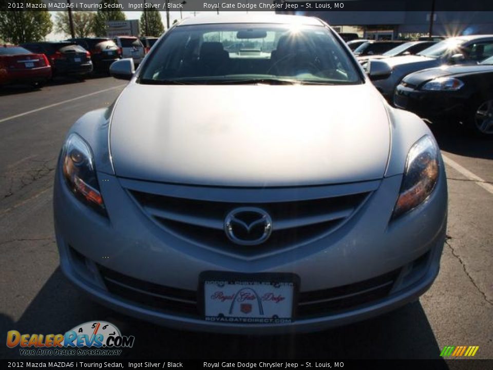2012 Mazda MAZDA6 i Touring Sedan Ingot Silver / Black Photo #8