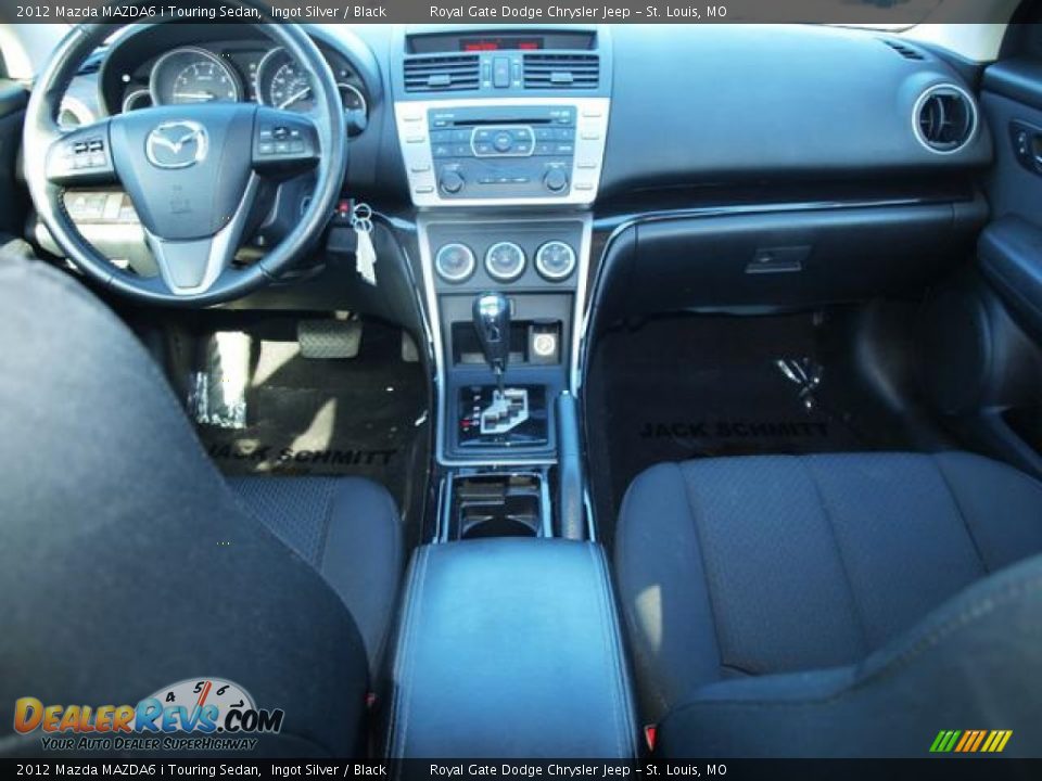 2012 Mazda MAZDA6 i Touring Sedan Ingot Silver / Black Photo #10