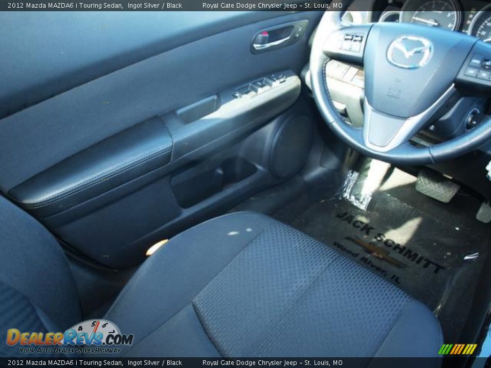 2012 Mazda MAZDA6 i Touring Sedan Ingot Silver / Black Photo #11