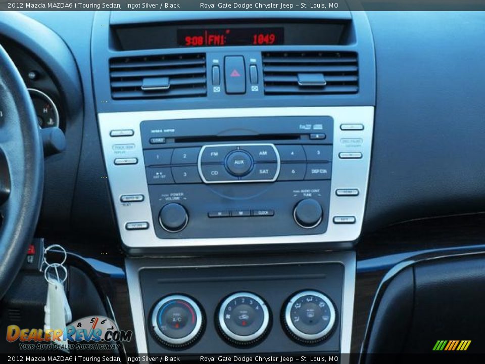 2012 Mazda MAZDA6 i Touring Sedan Ingot Silver / Black Photo #12