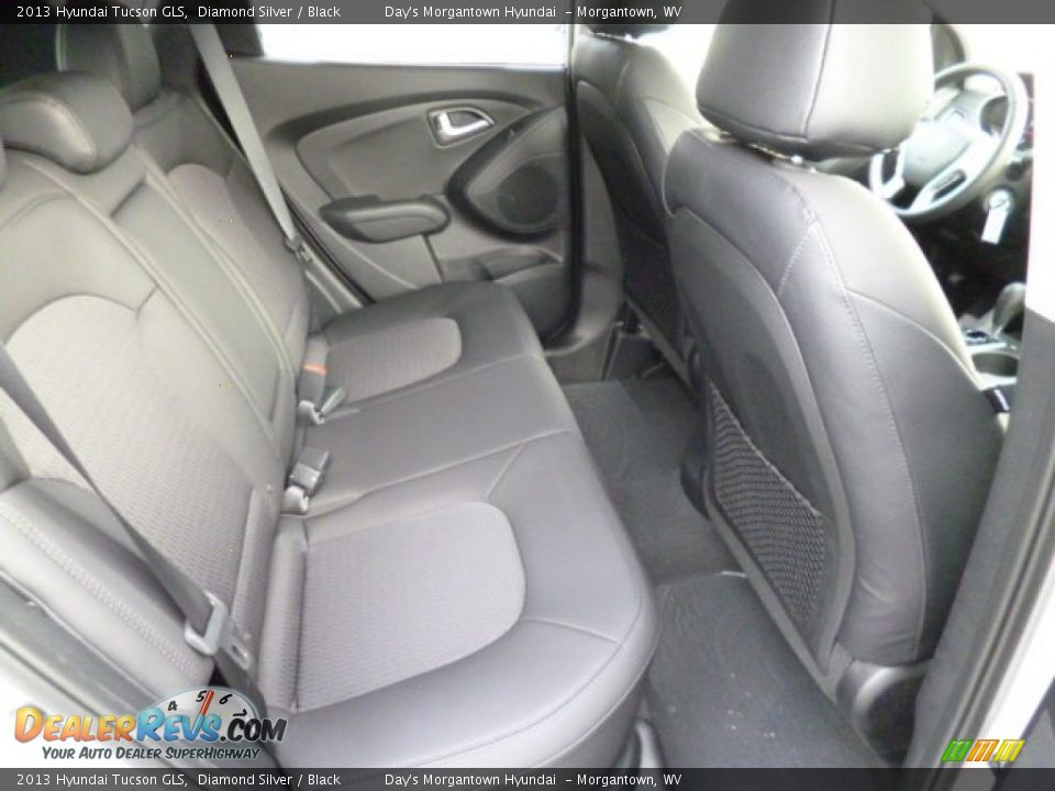 2013 Hyundai Tucson GLS Diamond Silver / Black Photo #12