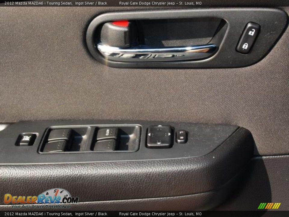 2012 Mazda MAZDA6 i Touring Sedan Ingot Silver / Black Photo #15