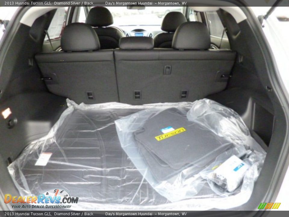 2013 Hyundai Tucson GLS Diamond Silver / Black Photo #13