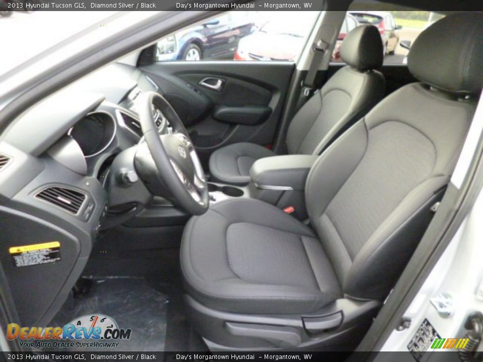 2013 Hyundai Tucson GLS Diamond Silver / Black Photo #16