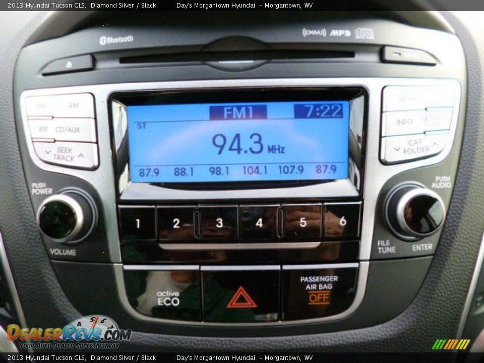 2013 Hyundai Tucson GLS Diamond Silver / Black Photo #19