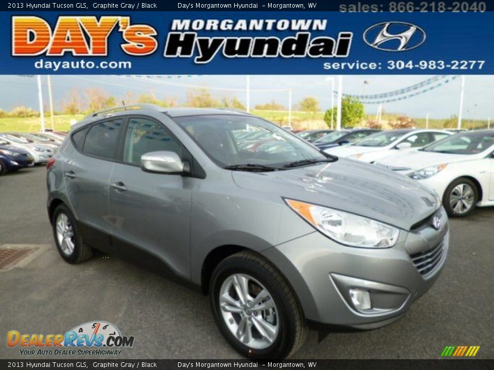 2013 Hyundai Tucson GLS Graphite Gray / Black Photo #1
