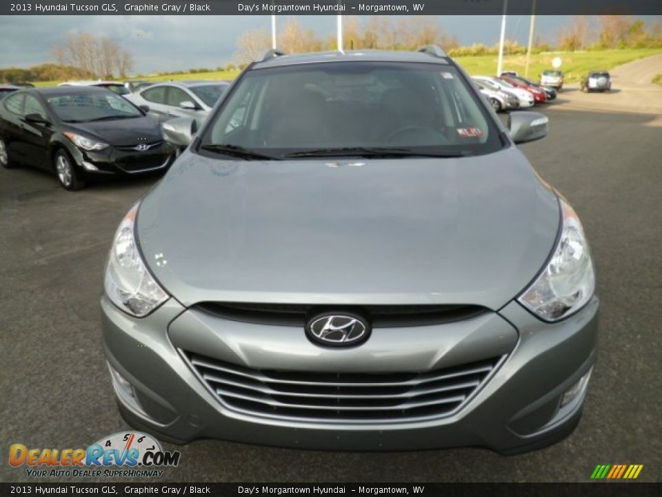 2013 Hyundai Tucson GLS Graphite Gray / Black Photo #2
