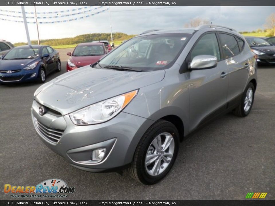 2013 Hyundai Tucson GLS Graphite Gray / Black Photo #3