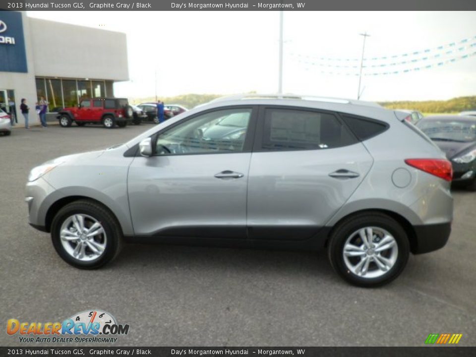 2013 Hyundai Tucson GLS Graphite Gray / Black Photo #4