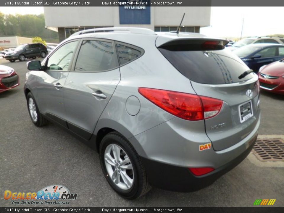 2013 Hyundai Tucson GLS Graphite Gray / Black Photo #5