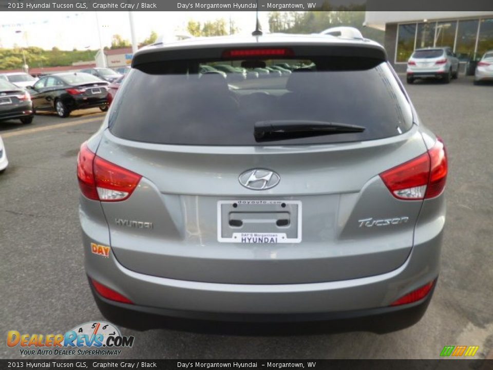2013 Hyundai Tucson GLS Graphite Gray / Black Photo #6