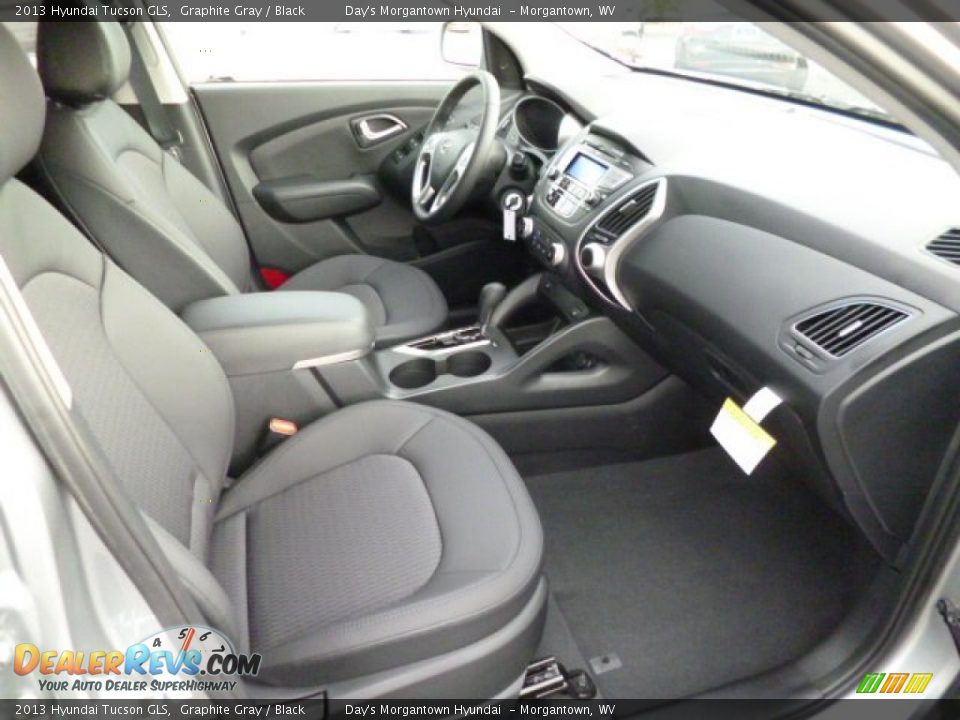 2013 Hyundai Tucson GLS Graphite Gray / Black Photo #10