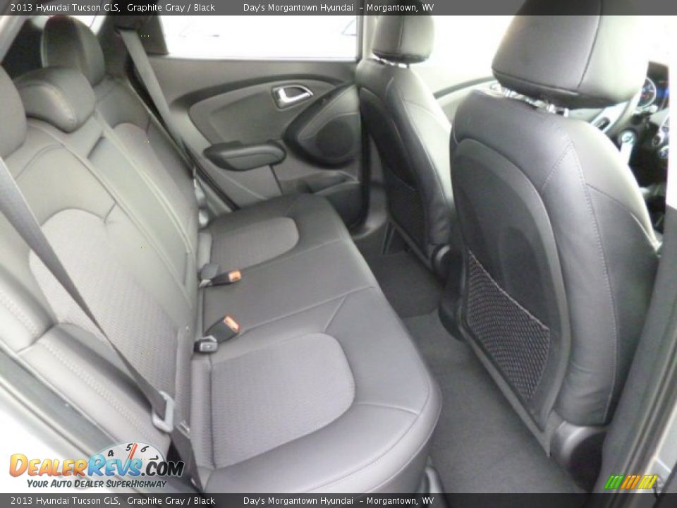 2013 Hyundai Tucson GLS Graphite Gray / Black Photo #12