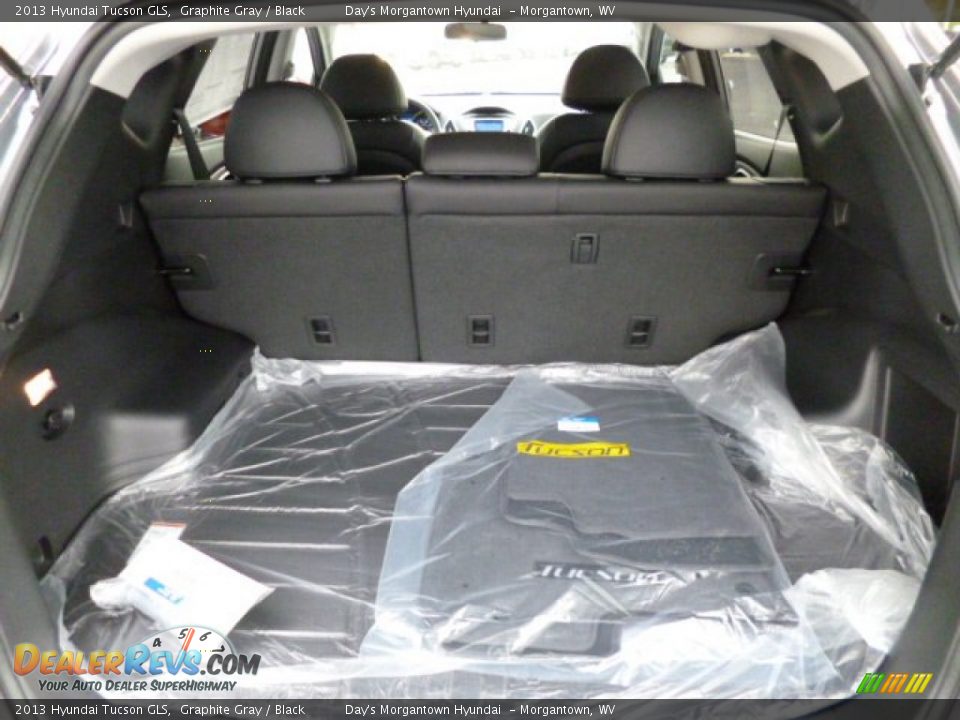 2013 Hyundai Tucson GLS Graphite Gray / Black Photo #13