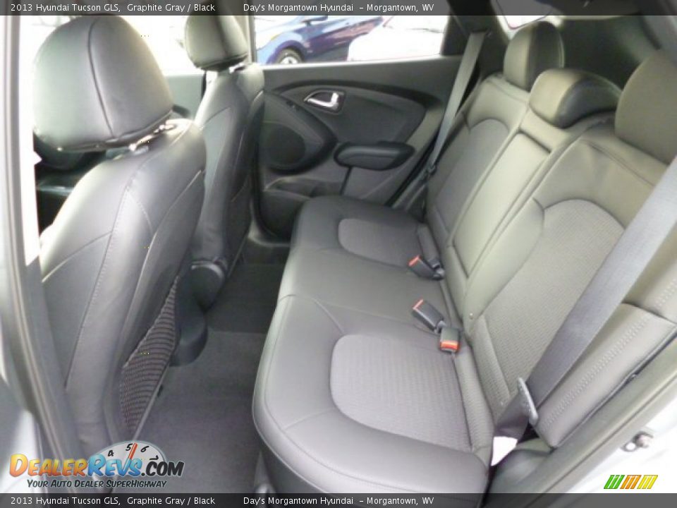 2013 Hyundai Tucson GLS Graphite Gray / Black Photo #14
