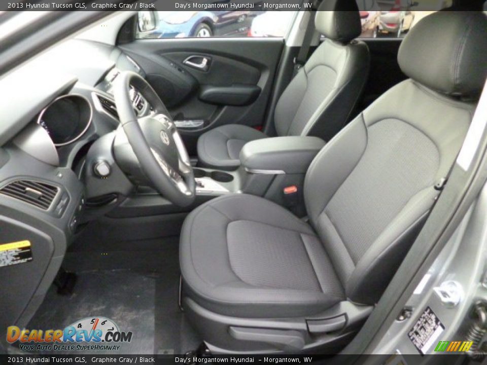 2013 Hyundai Tucson GLS Graphite Gray / Black Photo #16
